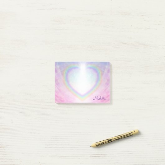 Notes post-it du Coeur du Ciel (Sur un bureau)