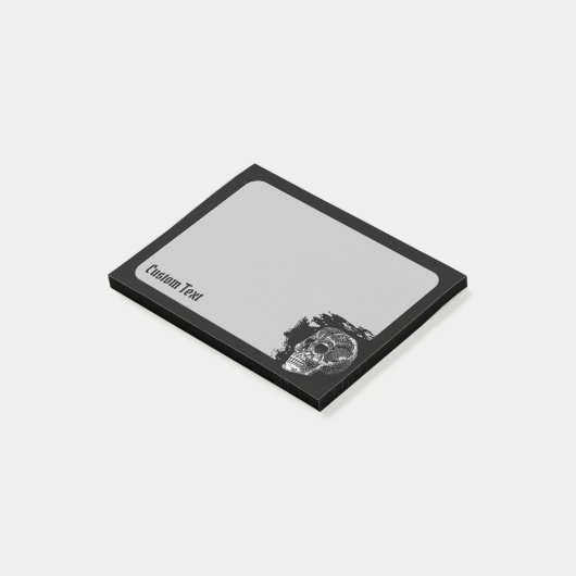 Notes post-it du crâne (Incliné)