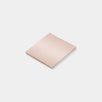 Notes post-it du dégradé de Rose léger