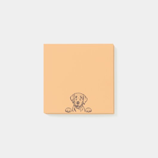 Notes post-it du laboratoire de chocolat de 3 po x (Devant)