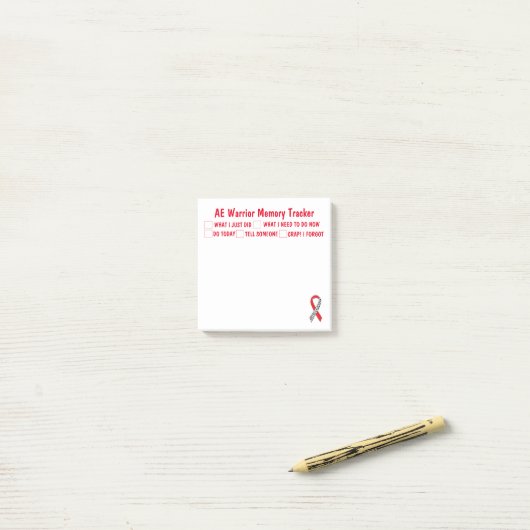 Notes post-it du module AE Warrior Memory Tracker (Sur un bureau)
