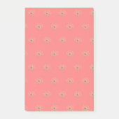 Notes post-it du Motif de fleurs (Devant)