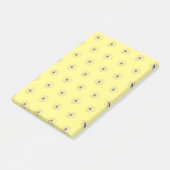 Notes post-it du Motif de fleurs (Incliné)
