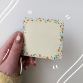 Notes post-it du Motif de gribouillages floraux 7,