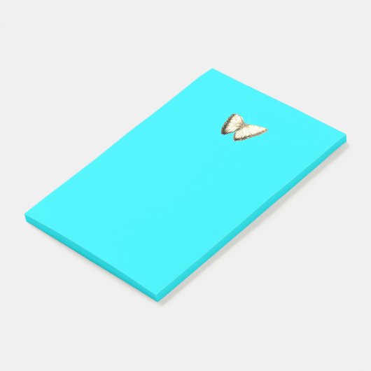 Notes post-it du Motif papillon (Incliné)