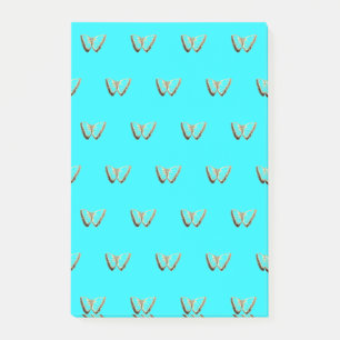 Notes post-it du Motif papillon