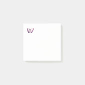 Notes post-it du Motif papillon (Devant)