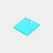 Notes post-it du Motif papillon (Incliné)