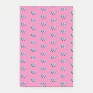 Notes post-it du Motif papillon