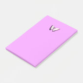 Notes post-it du Motif papillon (Incliné)