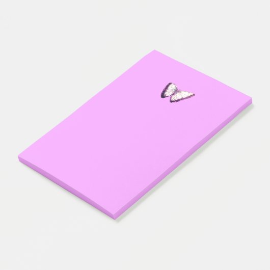 Notes post-it du Motif papillon (Incliné)