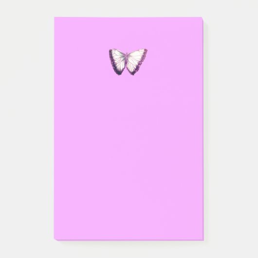 Notes post-it du Motif papillon (Devant)