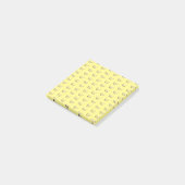 Notes post-it du Motif papillon (Incliné)