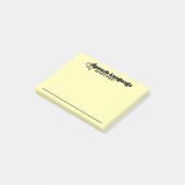 Notes post-it du pathologiste du langage vocal (Incliné)