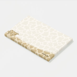 Notes post-it du profil de vache