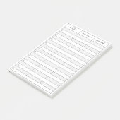 Notes post-it du rappel de mot de passe (Incliné)