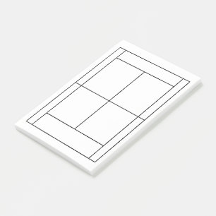 Notes post-it du record de tennis