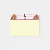 Notes post-it du Rose orange (Devant)