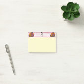 Notes post-it du Rose orange (Bureau)