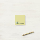 Notes post-it du vin blanc (Sur un bureau)