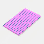 Notes post-it en lin rose (Incliné)