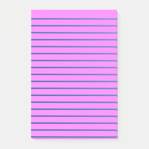 Notes post-it en lin rose