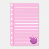 Notes post-it en rose (Devant)