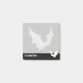 Notes post-it en silhouette de chaume (Devant)