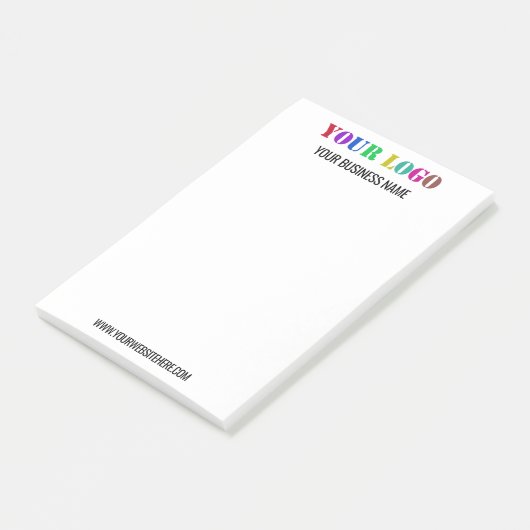 Notes Post-it® exemple d'entreprise de promotion d (Incliné)