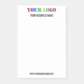 Notes Post-it® exemple d'entreprise de promotion d (Devant)