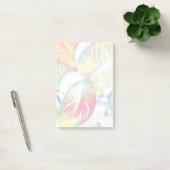 Notes post-it Feuilles de Shiny Pastel (Bureau)