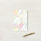 Notes post-it Feuilles de Shiny Pastel (Sur un bureau)