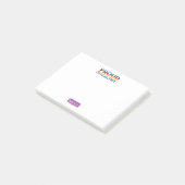 Notes Post-It® Fiers & en bonne santé (Incliné)