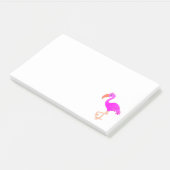 Notes Post-it® Flamant (Incliné)