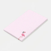 Notes Post-it® Flamant rose (Incliné)