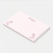 Notes Post-IT Flamant rose (Incliné)