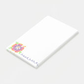 Notes Post-It Fleur d'Hibiscus Joyeuses (Incliné)