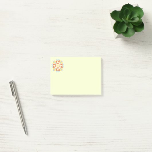 Notes post-it florales (Bureau)