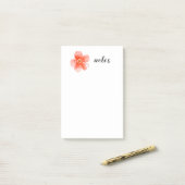 Notes post-it FLOWER (Sur un bureau)