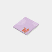 Notes post-it Fox Floral (Incliné)