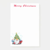 Notes Post-it® Gnome de Noël (Devant)