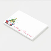 Notes post-it® Gnome de Noël (Incliné)