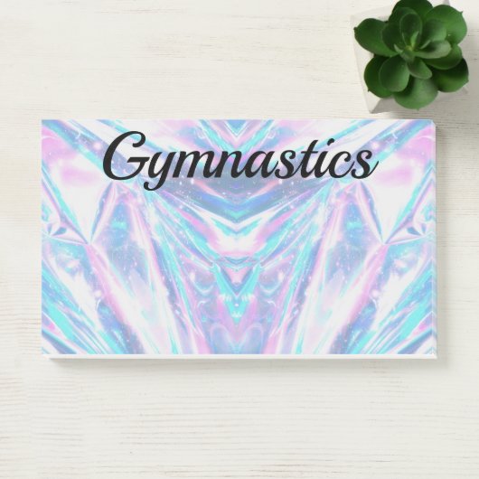 Notes post-it® GYMNASTICS 10 po x 6 po (Bureau)