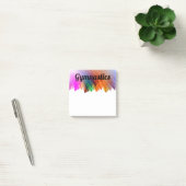 Notes Post-It GYMNASTIQUE Colorées (Bureau)