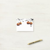 Notes Post-it Halloween (Sur un bureau)