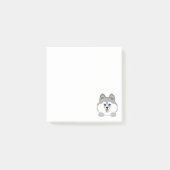 Notes post-it® Husky Dog 3" x 3" (Devant)