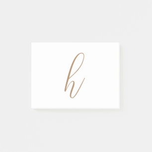 Notes post-it initiales classiques