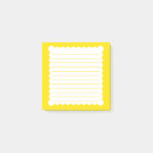 Notes post-it® jaune vif (Devant)