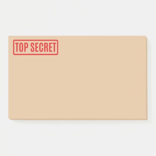 Notes post-it les plus secrètes (Devant)