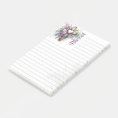 Notes Post-it® lignées Croix Bénie 3M (Incliné)